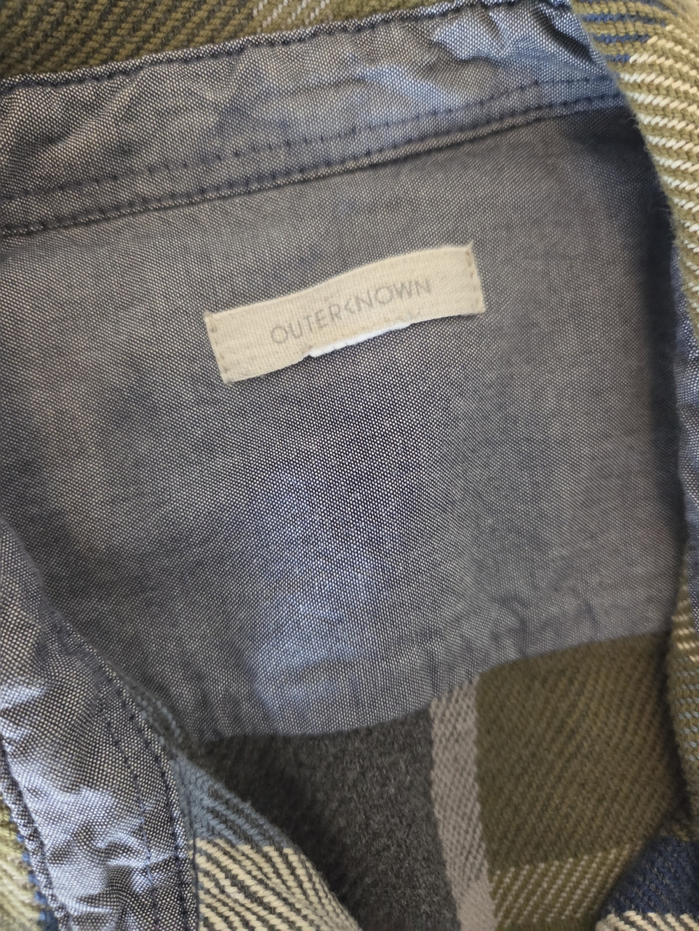 Outerknown Blanket Shirt 100% Organic Cotton Size M/L - Picture 3 of 7